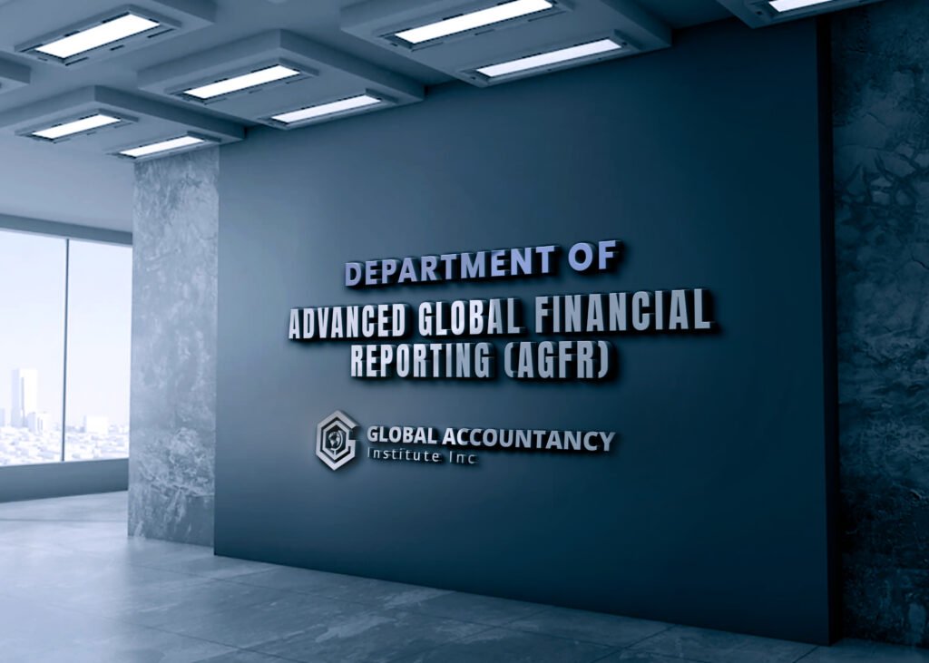 Advanced Global Financial Reporting (AGFR)